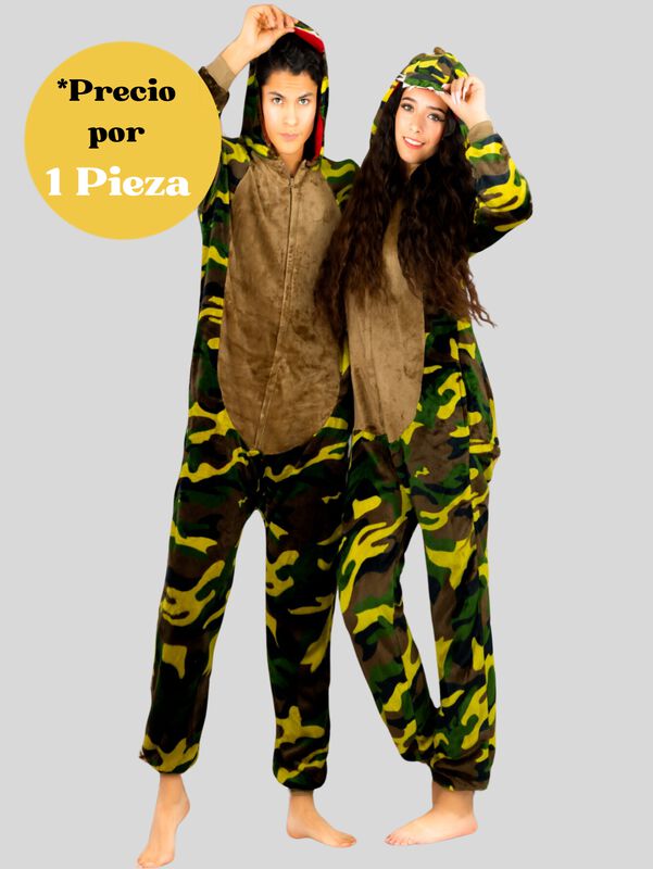 Pijama Mameluco Adultos Y Ni&ntilde;o Invierno Pijamas... image number null
