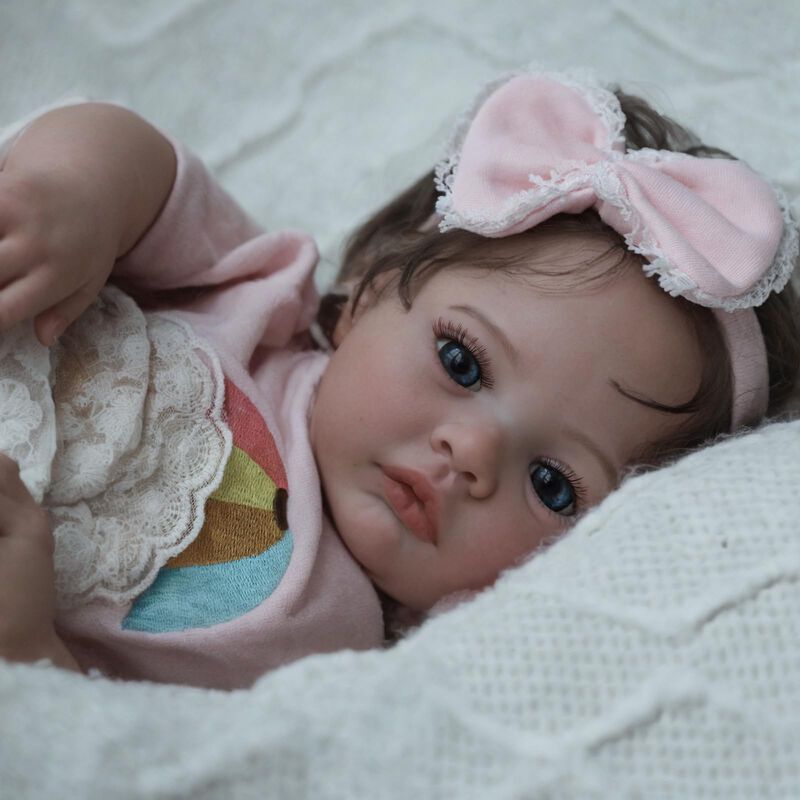 Mu&ntilde;eca Reborn Scom Meadow Lifelike De 45 Cm Con... image number null