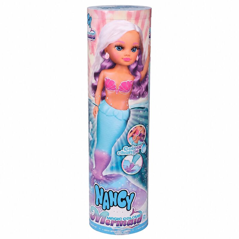 Mu&ntilde;eca Sirena Cambia Color Agua Fr&iacute;a Accesorios... image number null