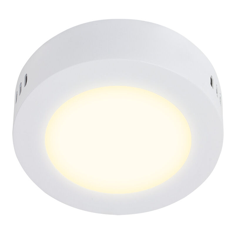 Lampara Sobreponer Techo Blanco 6w Luz Suave C&aacute;... image number null