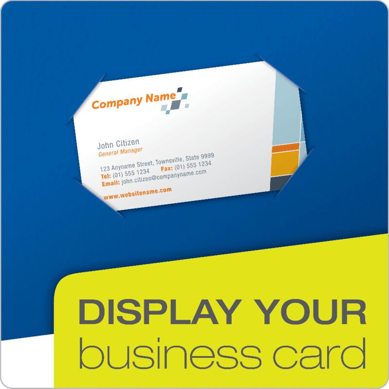 Carpeta Oxford De Papel Texturizado Con Doble B... image number null