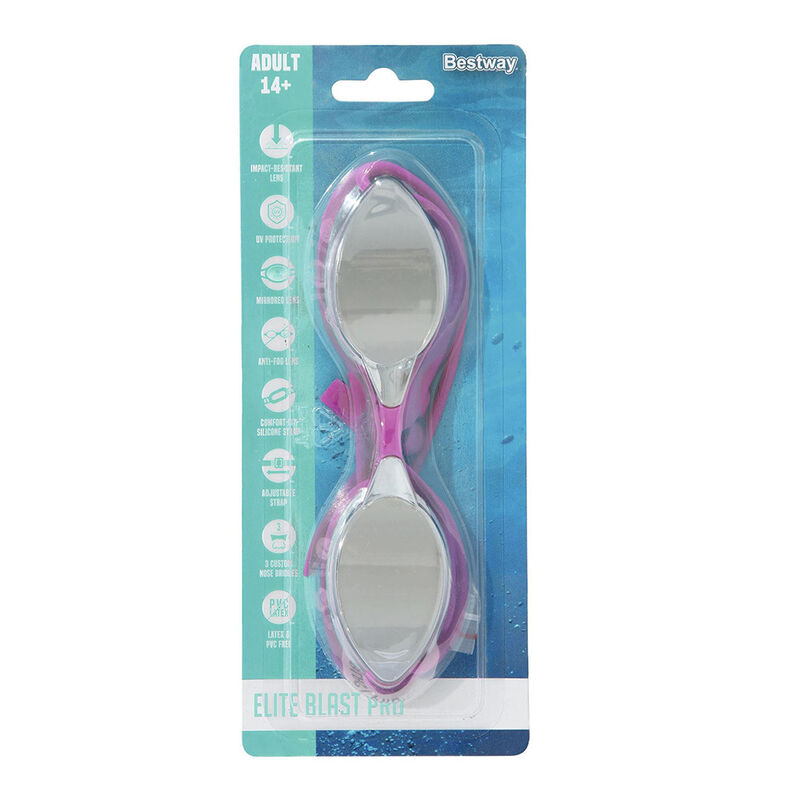 Goggles Bestway Para Adulto Nataci&oacute;n Lente Espe... image number null