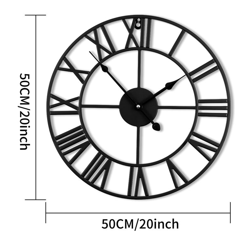 Reloj De Pared Blorple, Grande, Redondo, Modern... image number null
