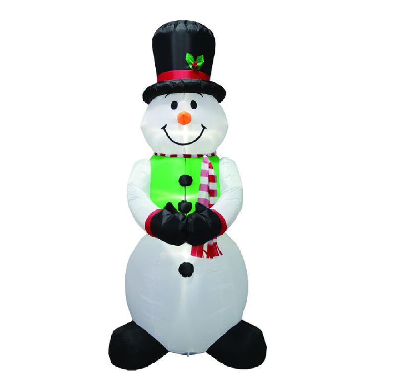 Mu&ntilde;eco De Nieve Inflable Para Exteriores Ace Tr... image number null