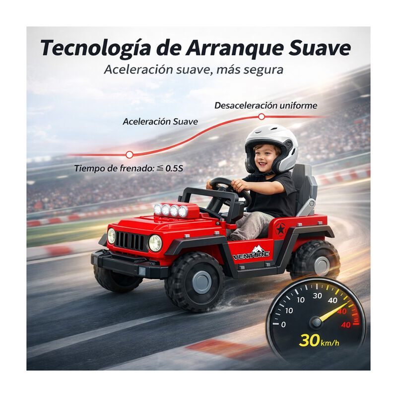 Carro Electrico Montable Infantil Armable Contr... image number null