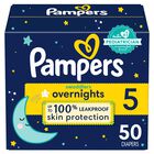 Pa&ntilde;ales Desechables Para Beb&eacute;s Pampers Swaddlers Overnights, Tama&ntilde;o 5