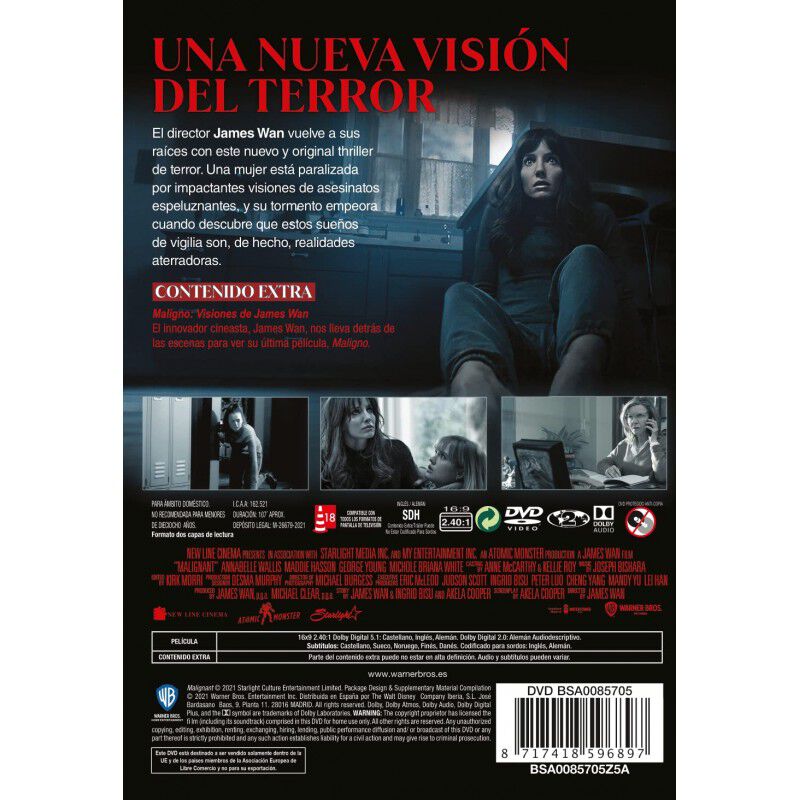 Maligno [dvd] image number null