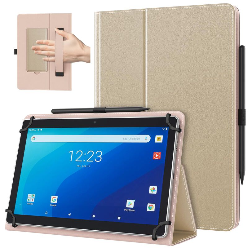 Funda Para Tablet Timovo 10.1" Dorado Champ&aacute;n image number null