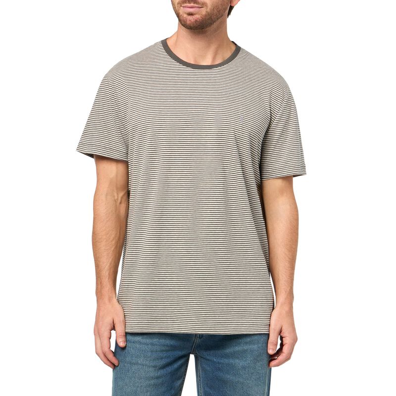 Camiseta AllSaints Dillon XL Blanco Tiza/Gris image number null