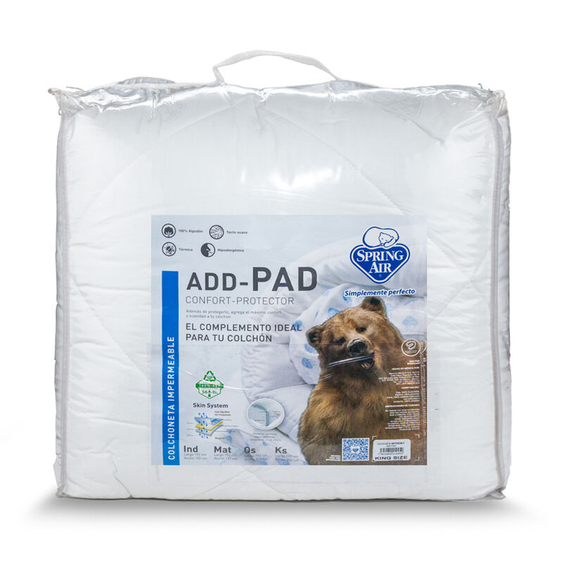 Protector Colchoneta Spring Air Impermeable Add... image number null