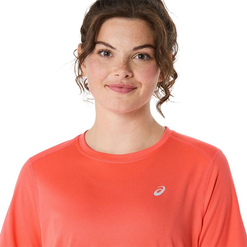 Playera Manga Corta Asics para Mujer Silver SS ... image number null