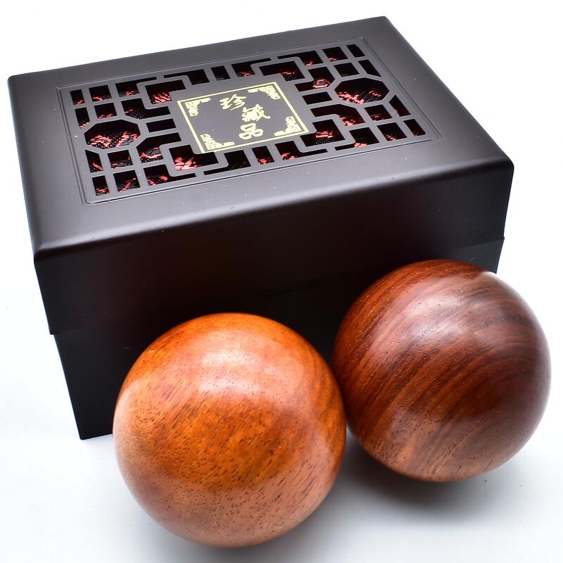 Baoding Balls Bcqli Rosewood, 5 Cm, Ejercicio D... image number null