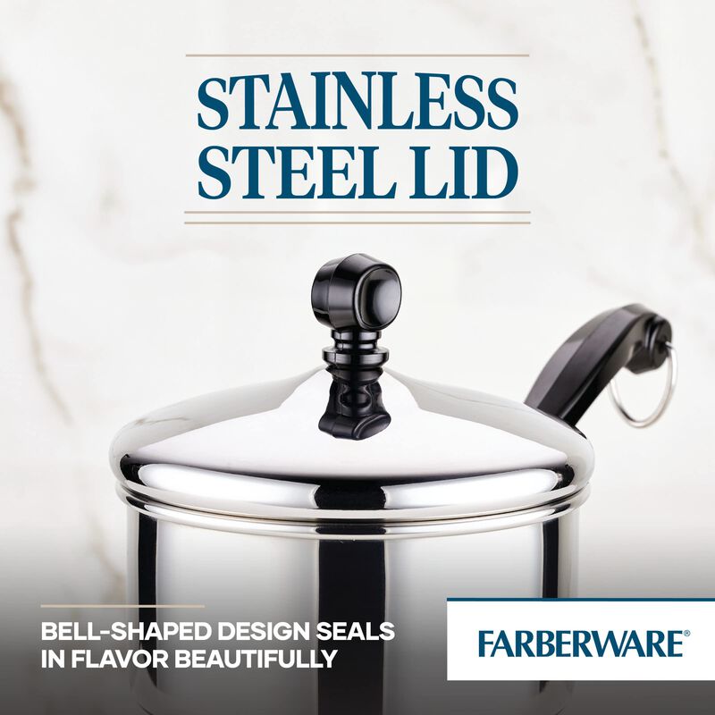 Cacerola Farberware Classic De Acero Inoxidable... image number null