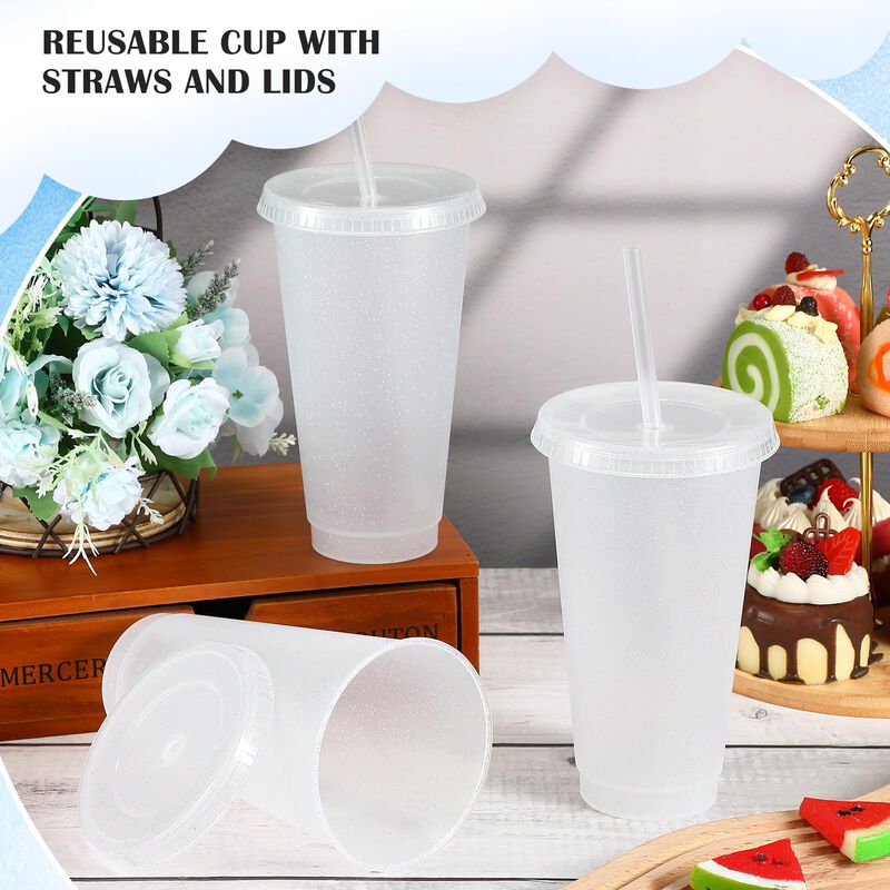 Vaso Reutilizable Uiifan 710 ml Con Brillo &ndash; Pa... image number null