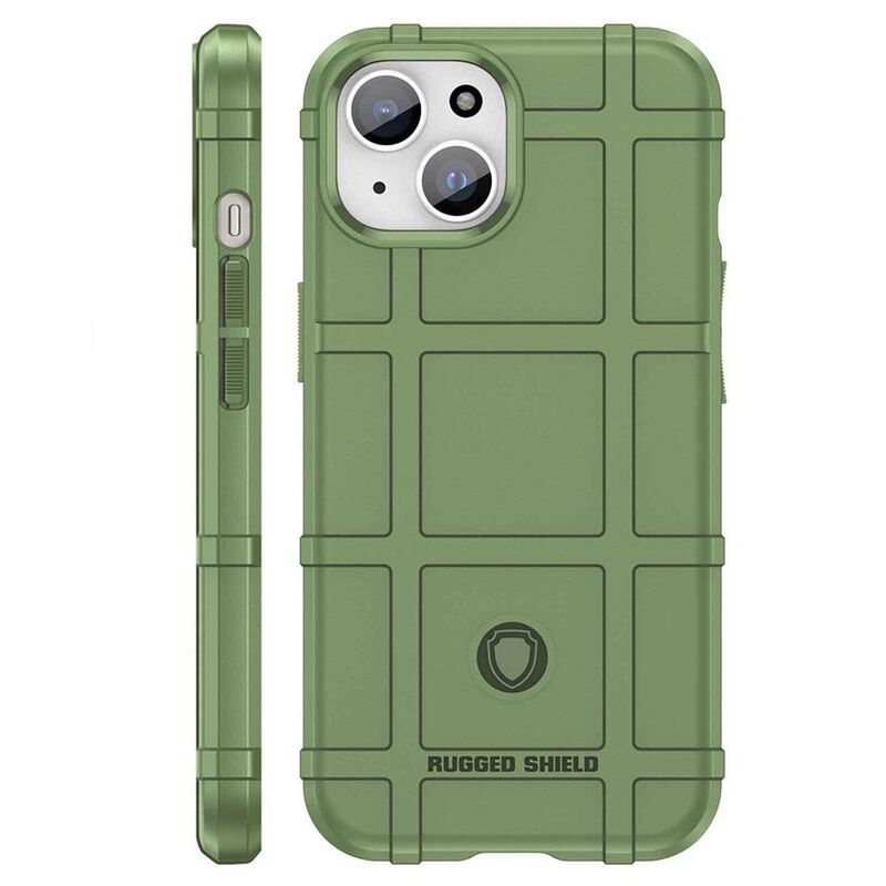Funda TEKKU Rugged Shield para iPhone 15 Verde image number null