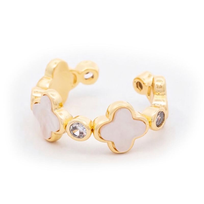 Anillo Flores Blancas image number null