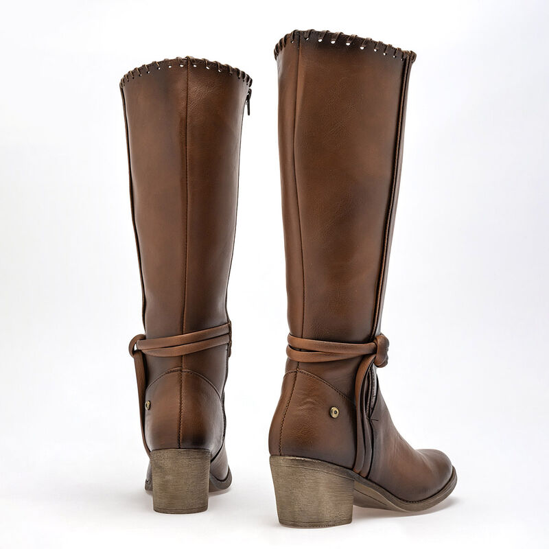 Moramora Bota para mujer caf&eacute; image number null