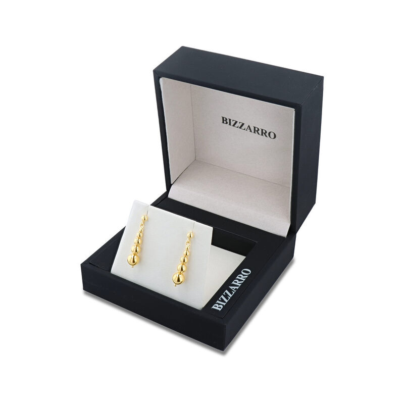 Aretes De Oro Amarillo 14k 8 Mm | Bizzarro image number null