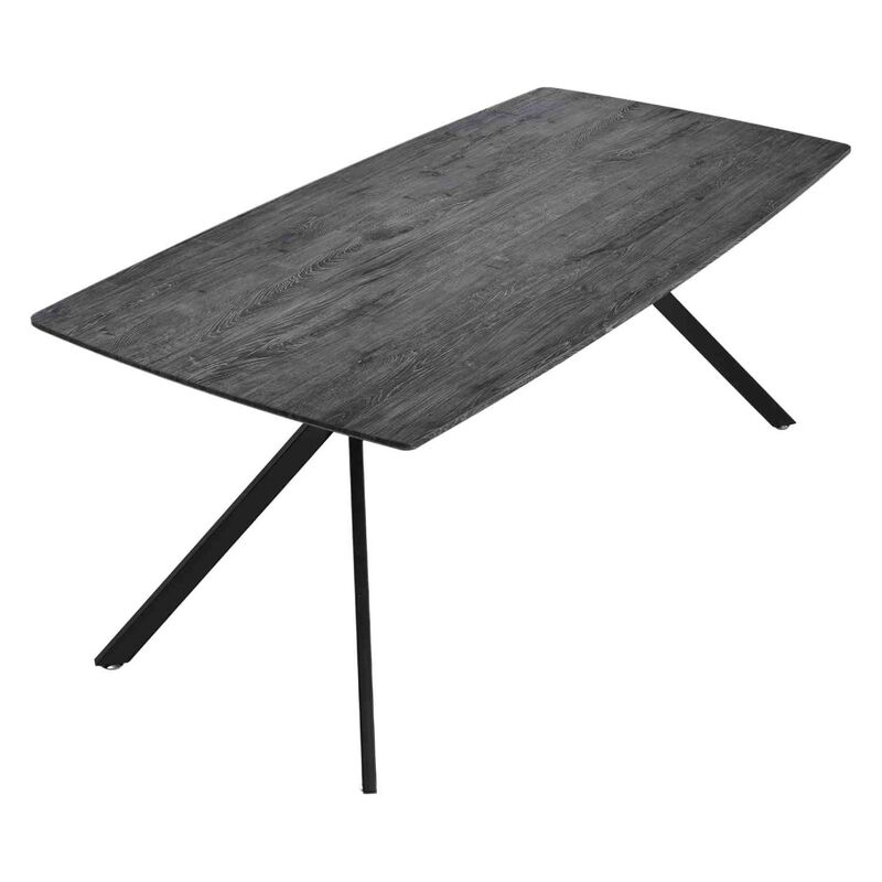 Mesa Comedor 6 Pers Nordico Gris Hogar Lujo 180... image number null