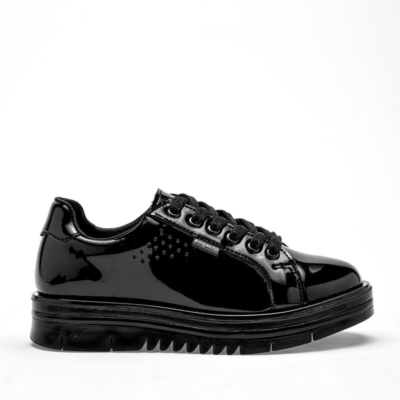 Coqueta Zapato Escolar Para Mujer Negro Charol ... image number null