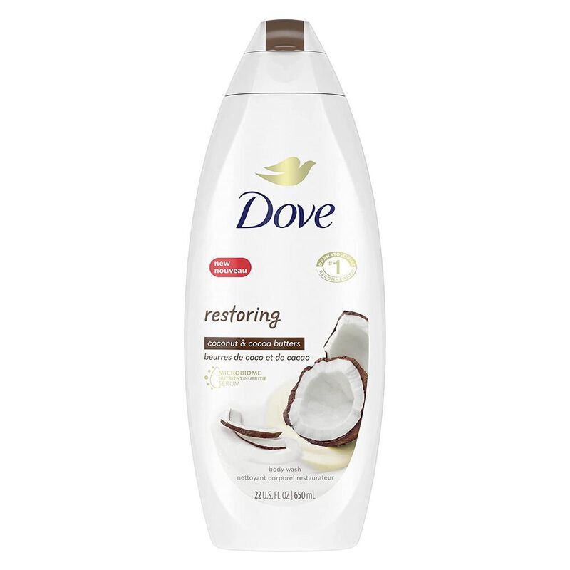 Dove Restoring Body Wash con manteca de coco y ... image number null