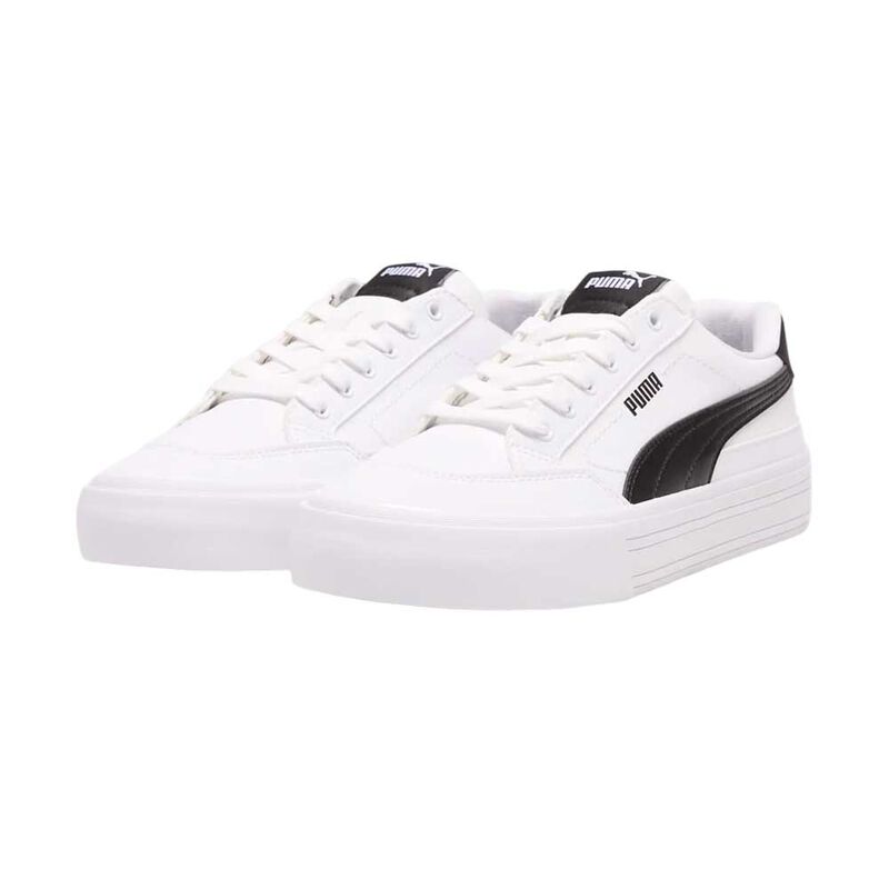 Tenis Puma Para Hombre Court Classic Vulc Blanc... image number null