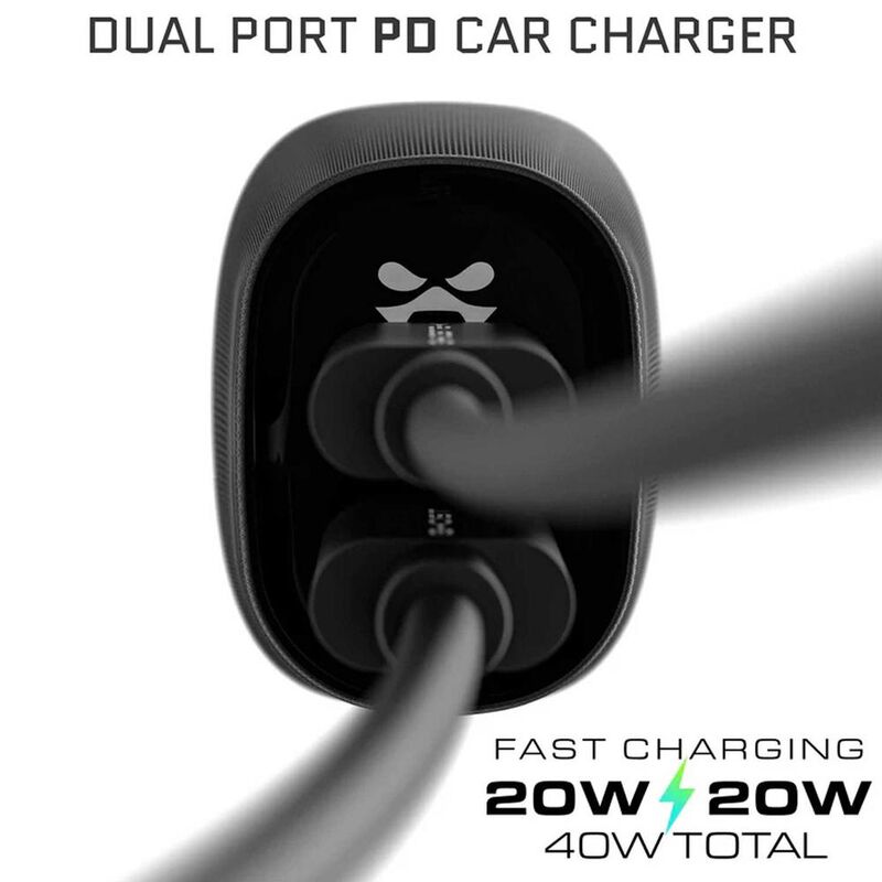 Cargador Auto Plug In GHOSTEK 40W USB-C dual co... image number null