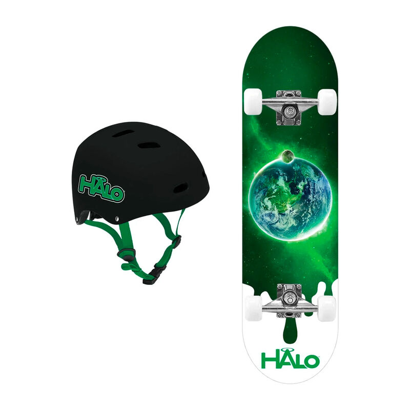 Set de Patineta + Casco, Halo Rise Above image number null