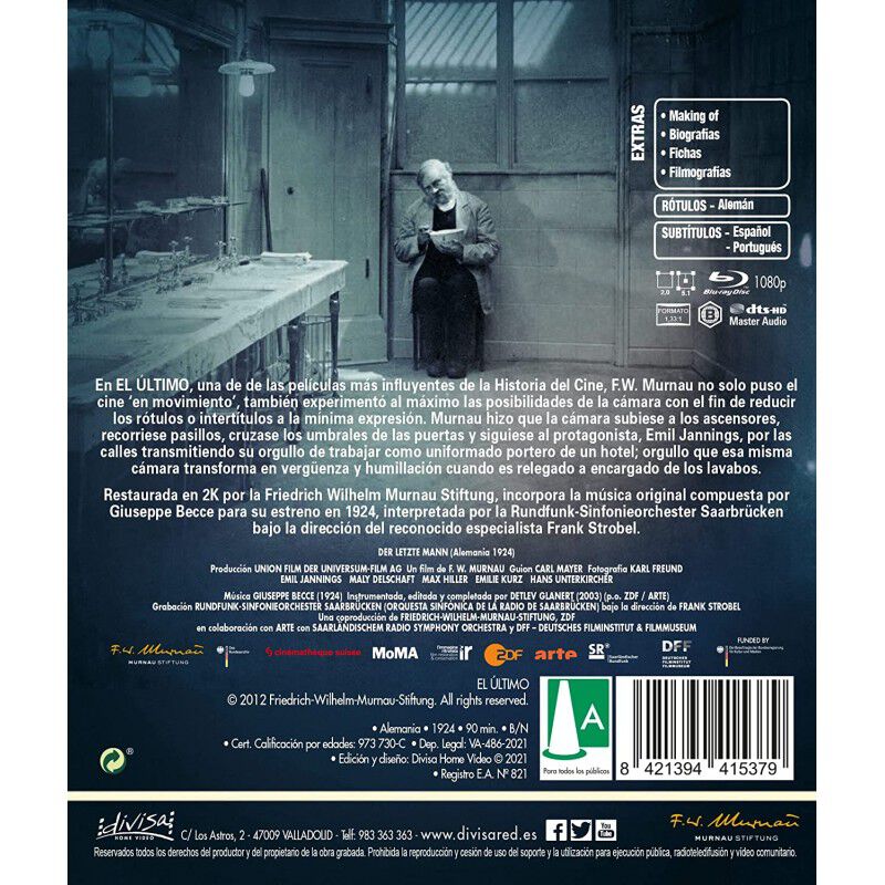 El &uacute;ltimo [Blu-ray] image number null