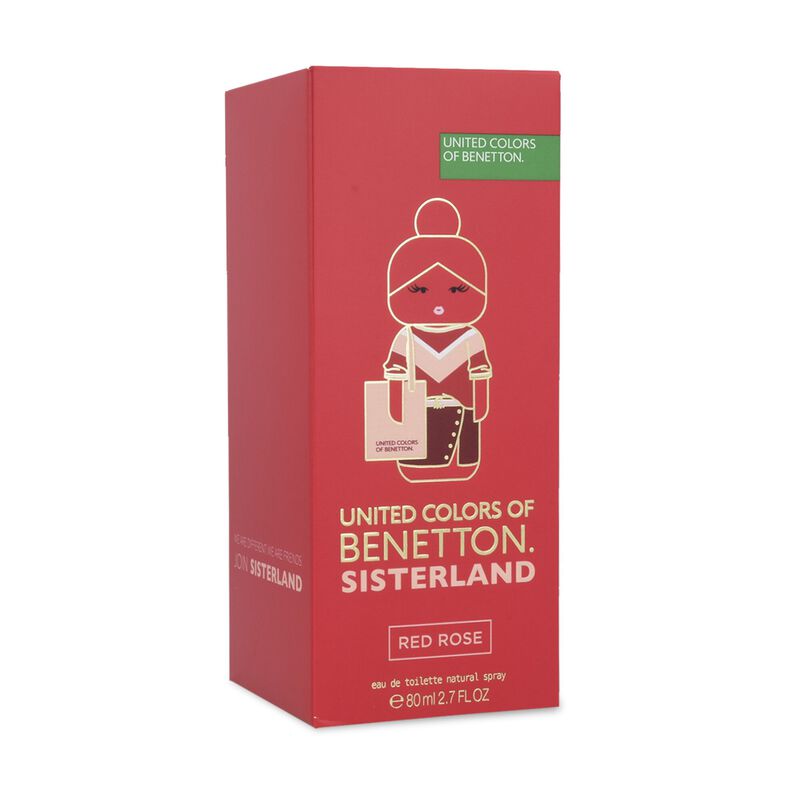 Benetton Red Rose 80Ml Edt Spray image number null