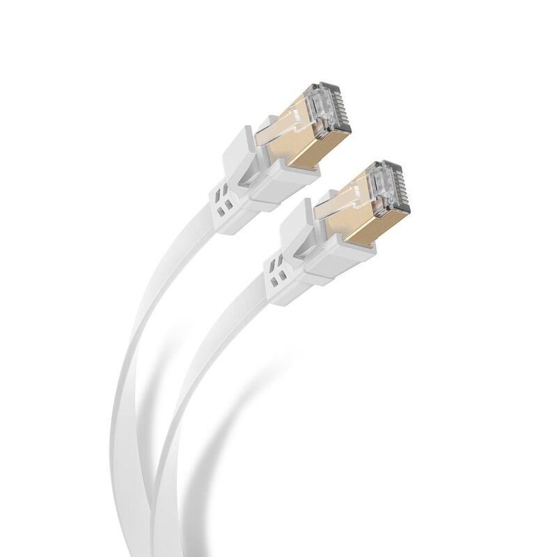 Cable Ethernet STP CAT 8, 40 Gbps, de 10 m, pla... image number null