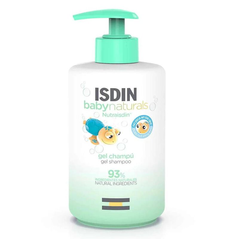 Isdin Gel-Shampoo Babynatura 93% 400Ml image number null