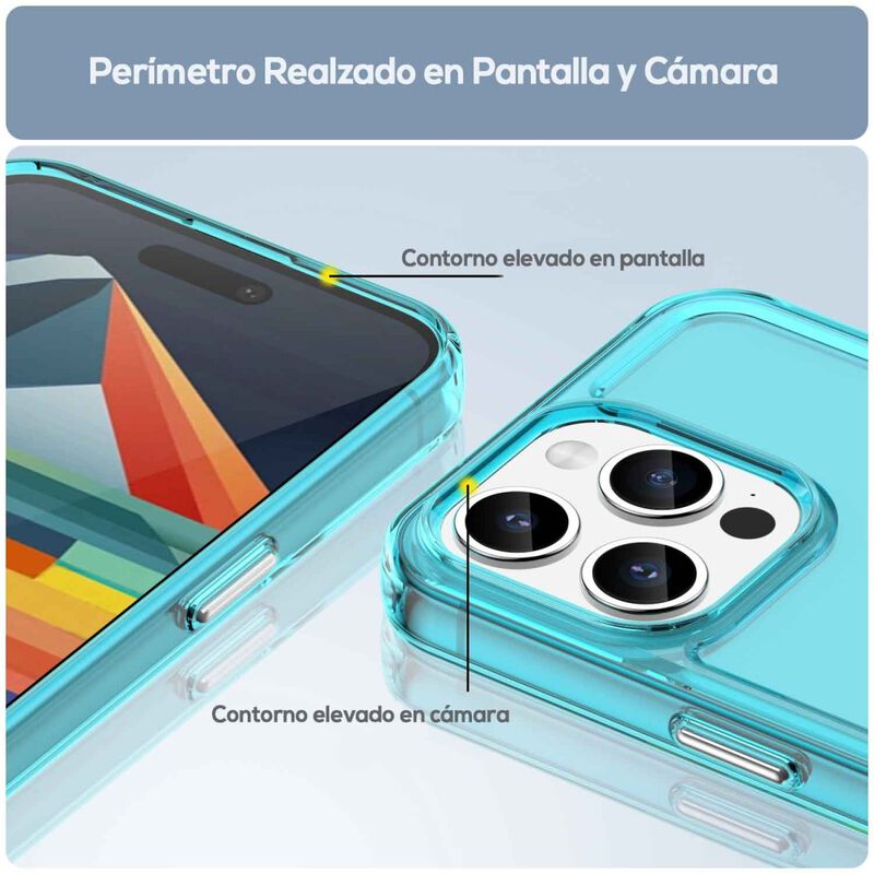 Funda Tekku Tpu Rugged Para Iphone 15 Pro Max A... image number null