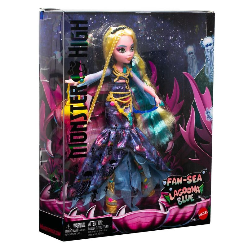 Doll Monster High Fan-sea Lagoona Blue Entertai... image number null