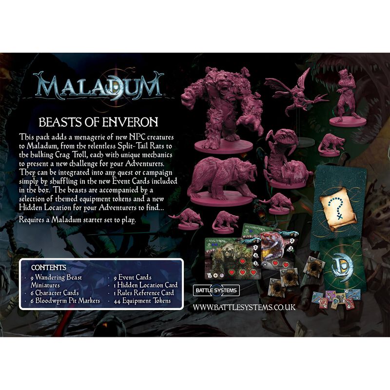 Paquete De Expansi&oacute;n Battle Systems Maladum Bea... image number null