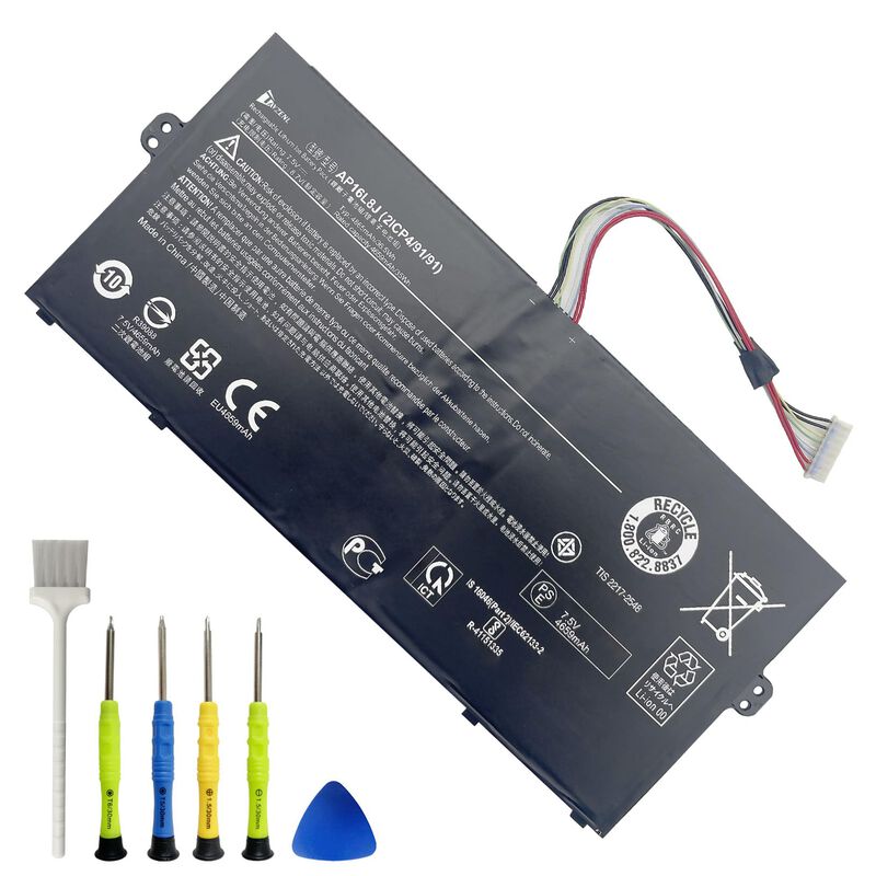 Bater&iacute;a Tavzenl Ap16l8j 7.5v 36.5wh Acer image number null