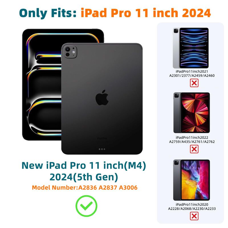 Funda Para iPad Yuloigan Pro M4 11" 2024 Con So... image number null