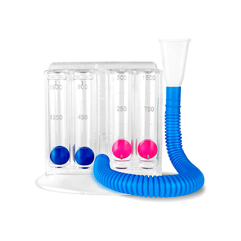 Espirometro Exhalar E Inhalar Inspirometro 4 Bo... image number null