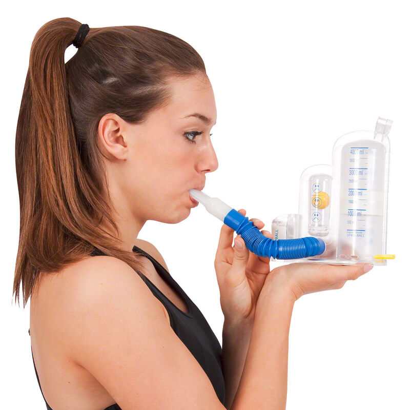 Espirómetro 5000 ml | Ejercitador Pulmonar image number null