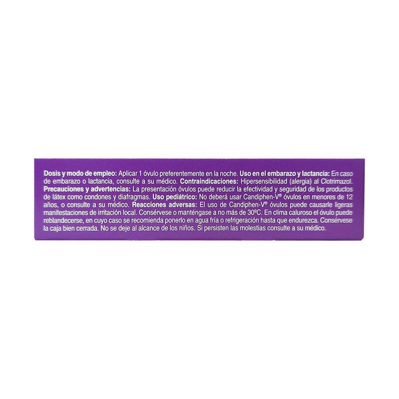 Candiphen-v 500 Mg 1 &Oacute;vulo image number null