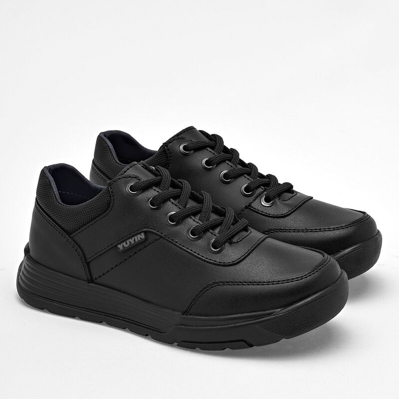 Yuyin Zapato Escolar Para Ni&ntilde;o Negro Cod 128481... image number null