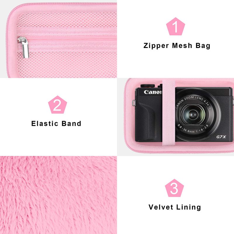 Funda De C&aacute;mara Canboc Para Canon Powershot G7 ... image number null
