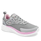 Makkena Tenis deportivo para mujer gris rosa