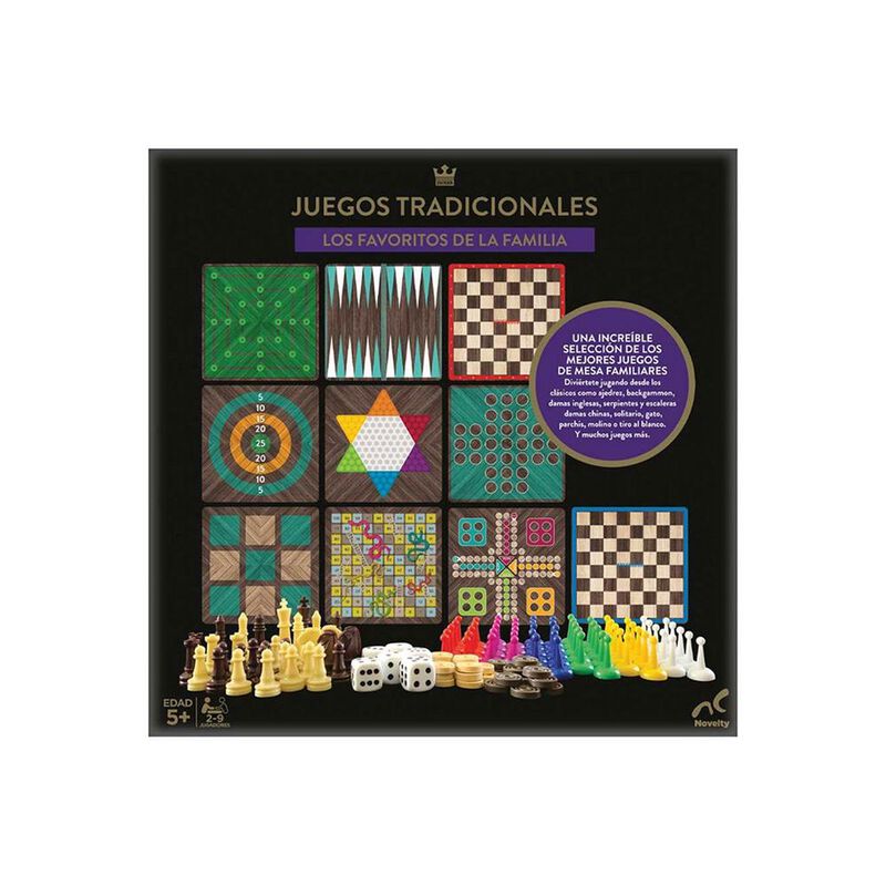 50 Juegos de Mesa en 1 Tradicionales Novelty image number null