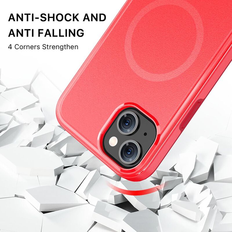 Funda Mybat Fuse Mag Para Iphone 15 - Roja image number null