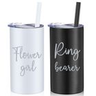 Vaso Sieral 450 ml Negro/blanco (2 Unidades)