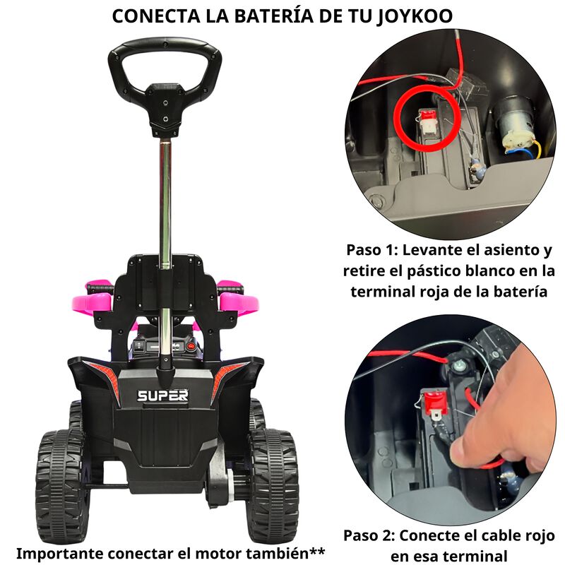 Montable Electrico para Ni&ntilde;os H&iacute;brido 4x4 con B... image number null