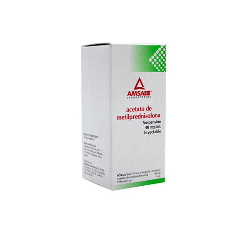 Metilprednisolona 40 Mg 1 Frasco &Aacute;mpula image number null