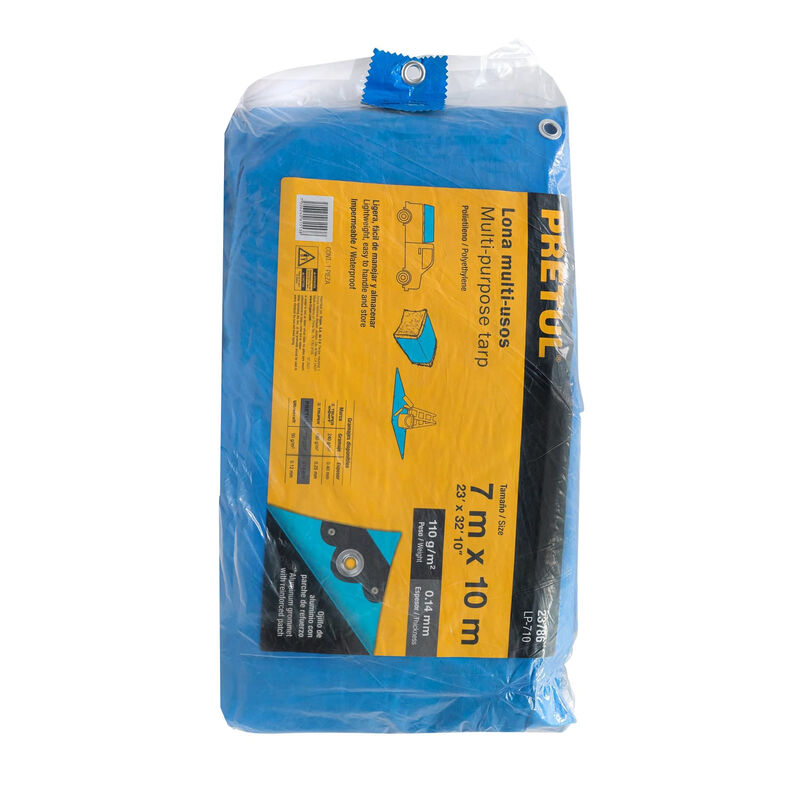 Lona 7 X 10 M Azul Pretul image number null