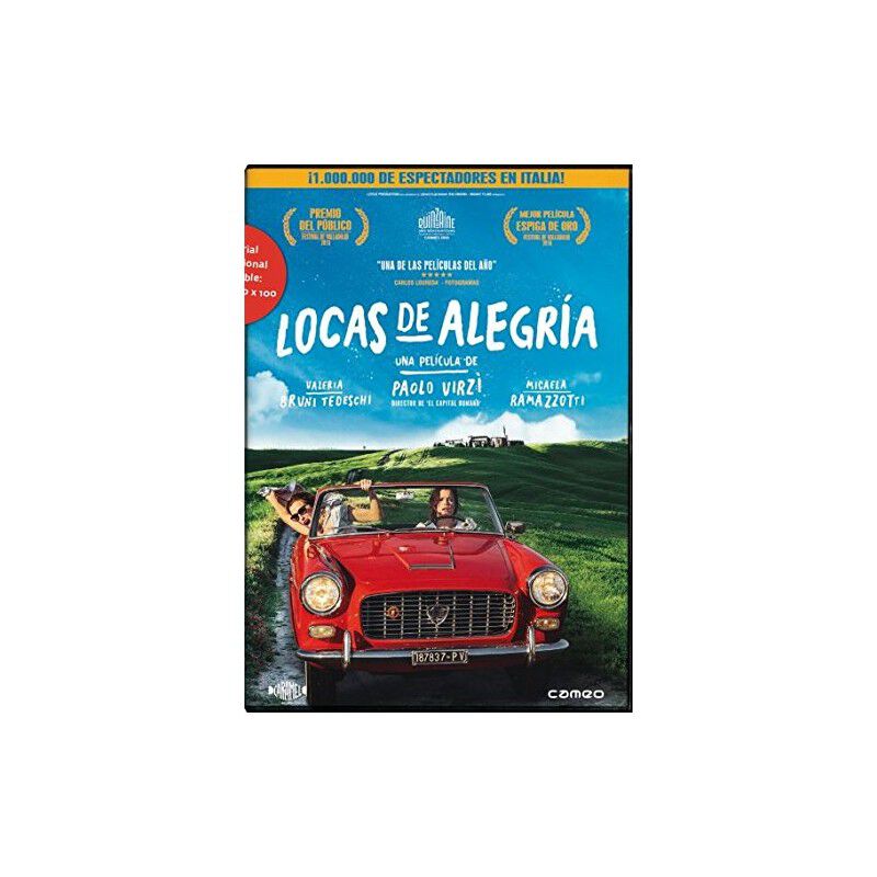 Locas de alegr&iacute;a [DVD] 2016 &mdash; La pazza gioia image number null